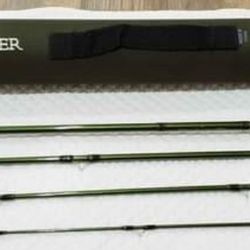 9ft Orvis Clearwater Fly Fishing  Rod 905 4 Pcs with Loaded Large Arbor 2 Reel 