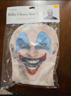 Killer Clown Halloween 🎃 Mask 