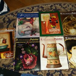 Lot Of Tole Painting Pattern Books