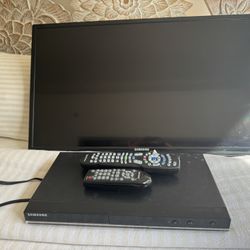 32 Inch Samsung TV Plus Samsung DVD Player 