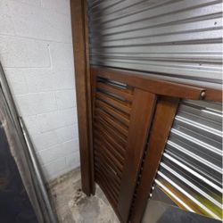 Full Wooden Bed Frame With Headboard 