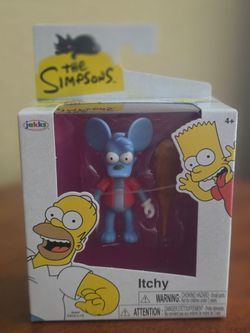 The Simpsons Itchy 2.5-Inch Mini Figure