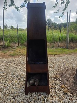 Jøtul Outdoor Steel Chiminea Fire Tower