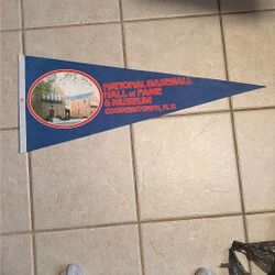 Baseball Hall Of Fame Pennant 