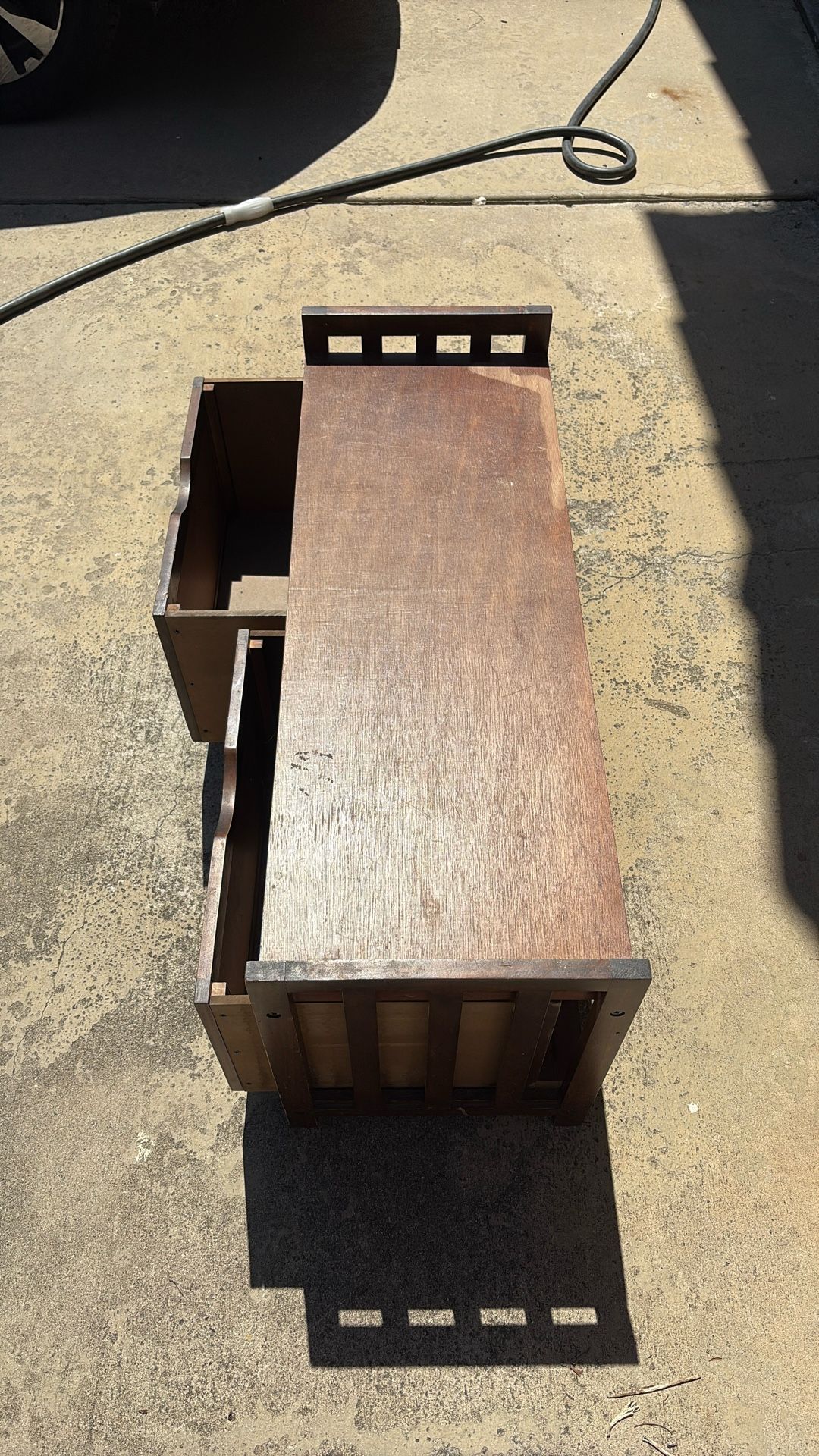 Free - Two Drawer Storage Bench