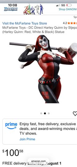 Harley Quinn statue