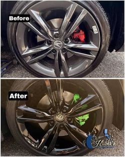 RIM BLACK OUT & CALIPER PAINTING