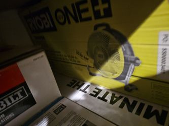 Ryobi cannon 18 inch 18v. Hybrid fan
