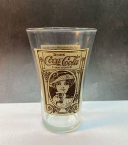 (4) Assorted Coca Cola Drinking Glasses. One of each. $10. Each. Vintage COCA-COLA windowpane glass by Libbey Christmas Holiday Holly Coke Glass,Holly