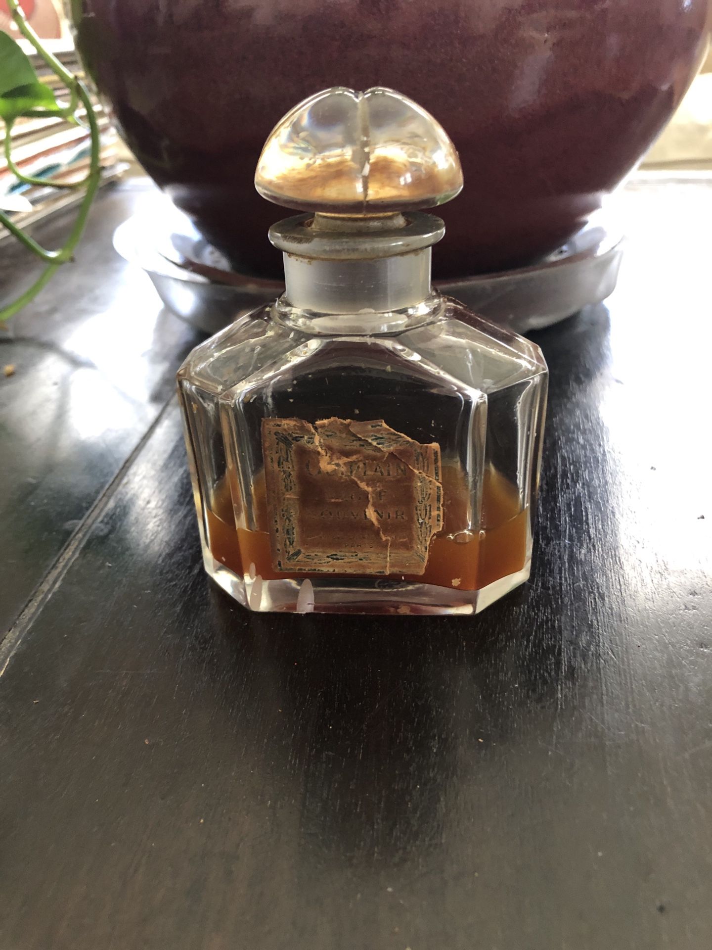 Vintage Guerlain Baccarat Parfumerie Bottle