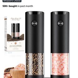 New Electric Grinder Set Salt And Pepper 