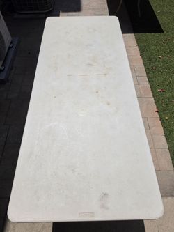 Folding Table Plastic Durable Top