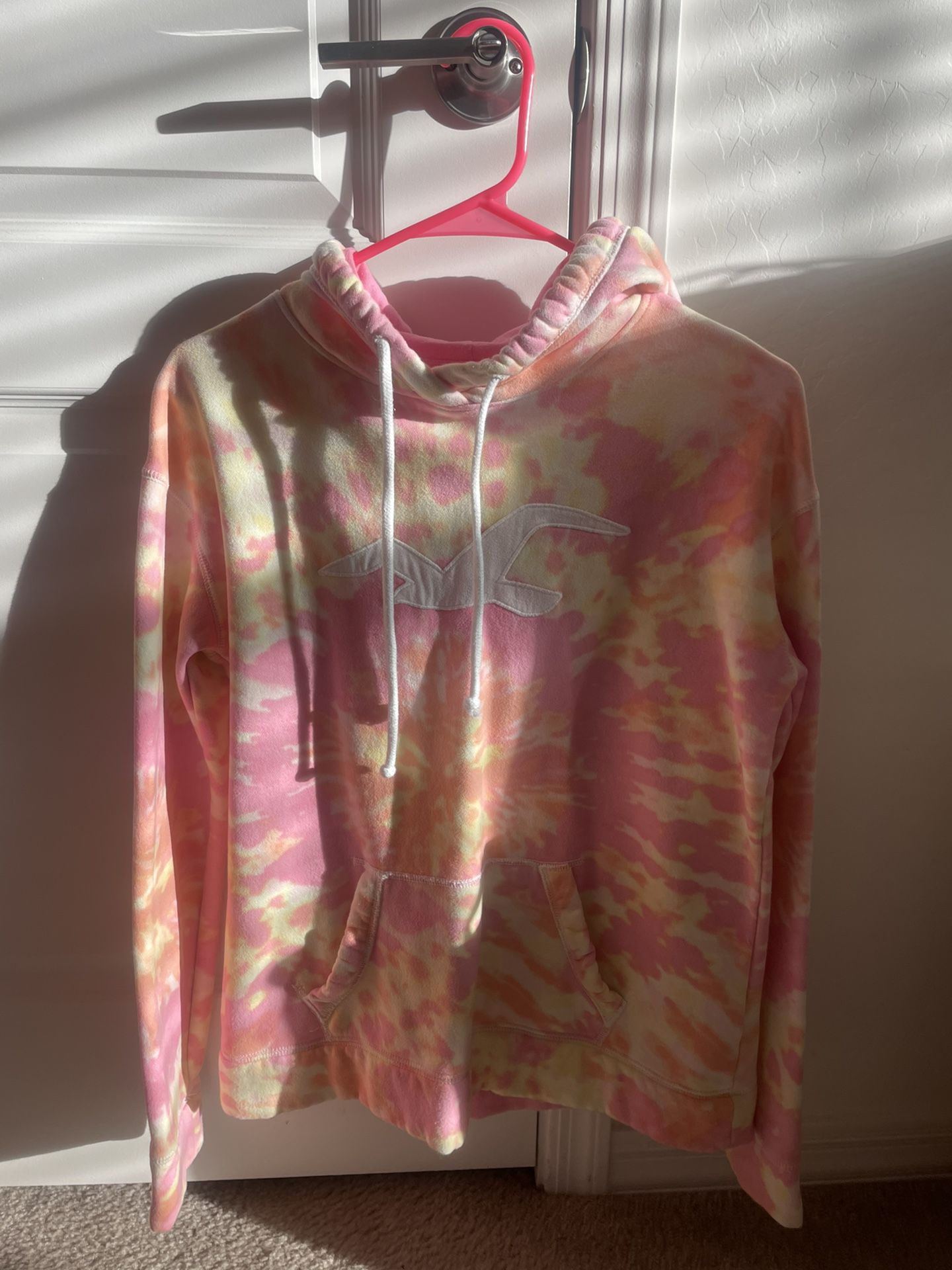 Hollister tie-dye hoodie