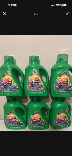 Gain Laundry detergent 5/$50