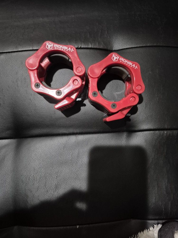 Olympic Bar Weight Clamps 💪