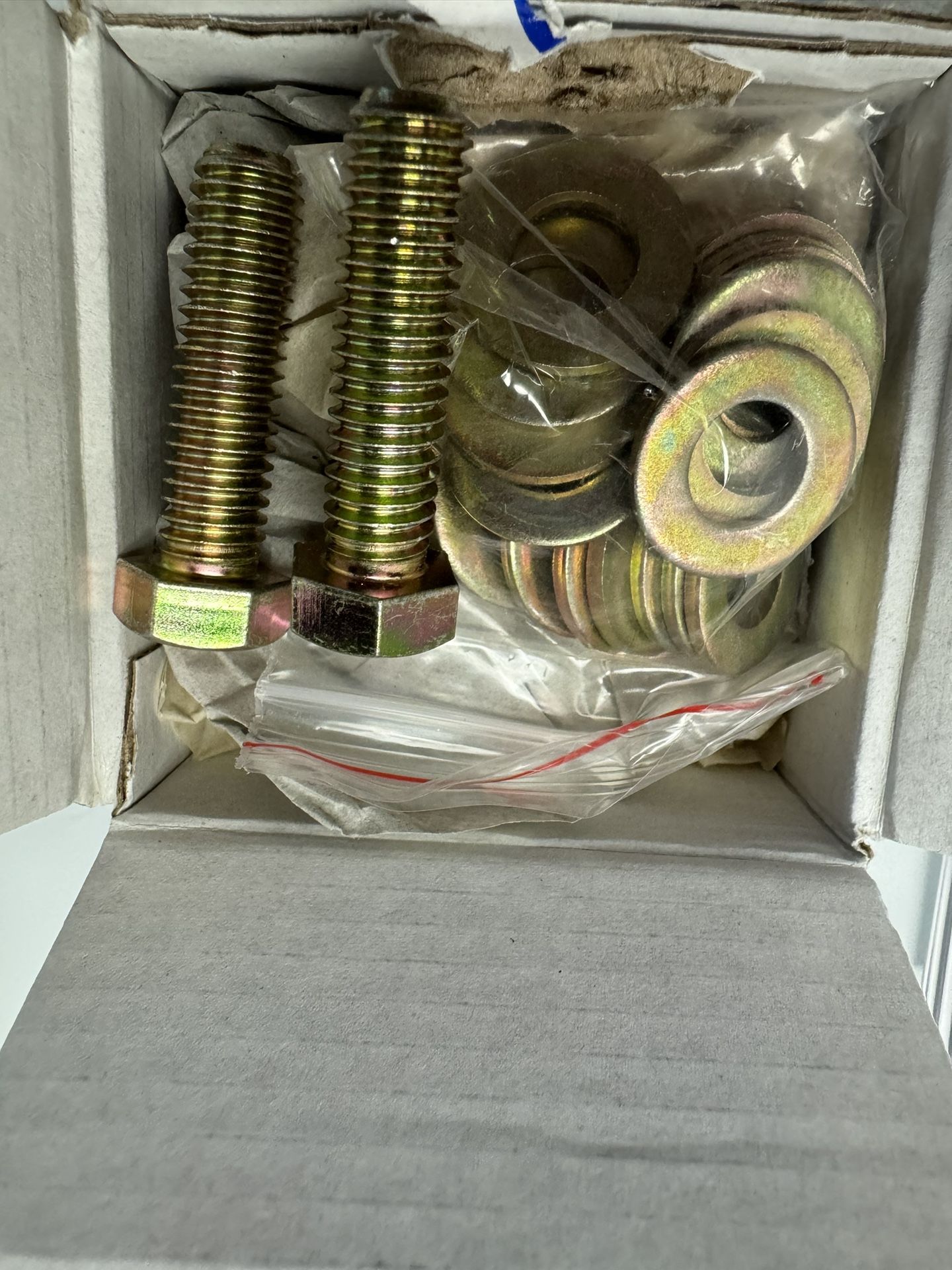 Wheel Pros MDM-110-X - KMC Bead Ring Bolts 3/8-16 - Gold Zinc
