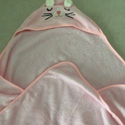 Towel With Cute Images Of Cat For Infant To 0-6 Month Year Old Ooo oohj Hhubj Injj.   IB 