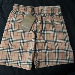 Burberry Shorts Men Sz Medium New