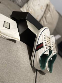 Gucci Tennis 1977 White Mini GG W (SIZE 10) - Brand New In Box