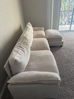 Suawy 114inch Modular Couch - Cream