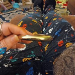 Gold Chunky Bangle Bracelet