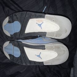 Jordan 4 Unc (university Blue) Size Ten