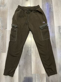 CHAMPION Cargo sweatpants dark green size S ( BRAND NEW )