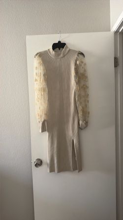 Dylan Ryan - Large Cream Dress
