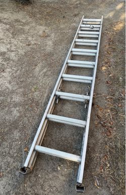 20’ aluminum extension ladder