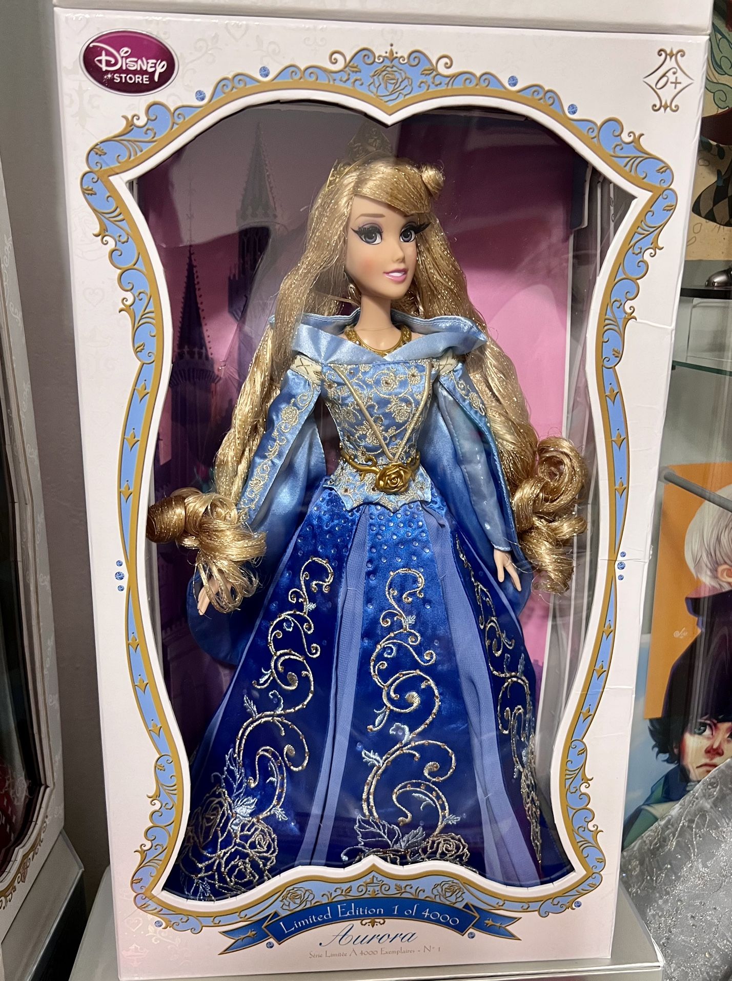 Disney Store Limited Edition 17” Aurora Sleeping Beauty Doll NIB