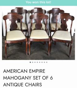 mahogany chairs