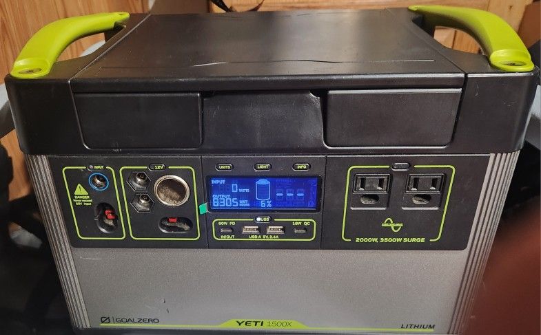 Goal Zero Yeti 1500 × Lithium