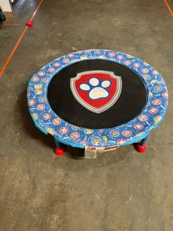Paw Patrol 36" Kids Trampoline with Handlebar – Folding Toddler Trampoline