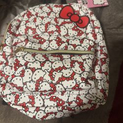 10’’ Small Hello Kitty Mini Backpack New