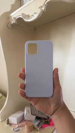 Light blue iPhone 12 phone case