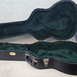 Martin & Co acoustic guitar hard road case green hardcase