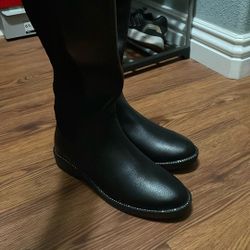 Black Long Boots