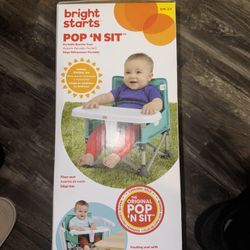 Bright Starts Pop 'N Sit Portable Booster Seat