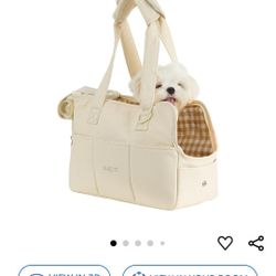Brand new collapsible travel carrier/Purse for your little dog, cat etc. 