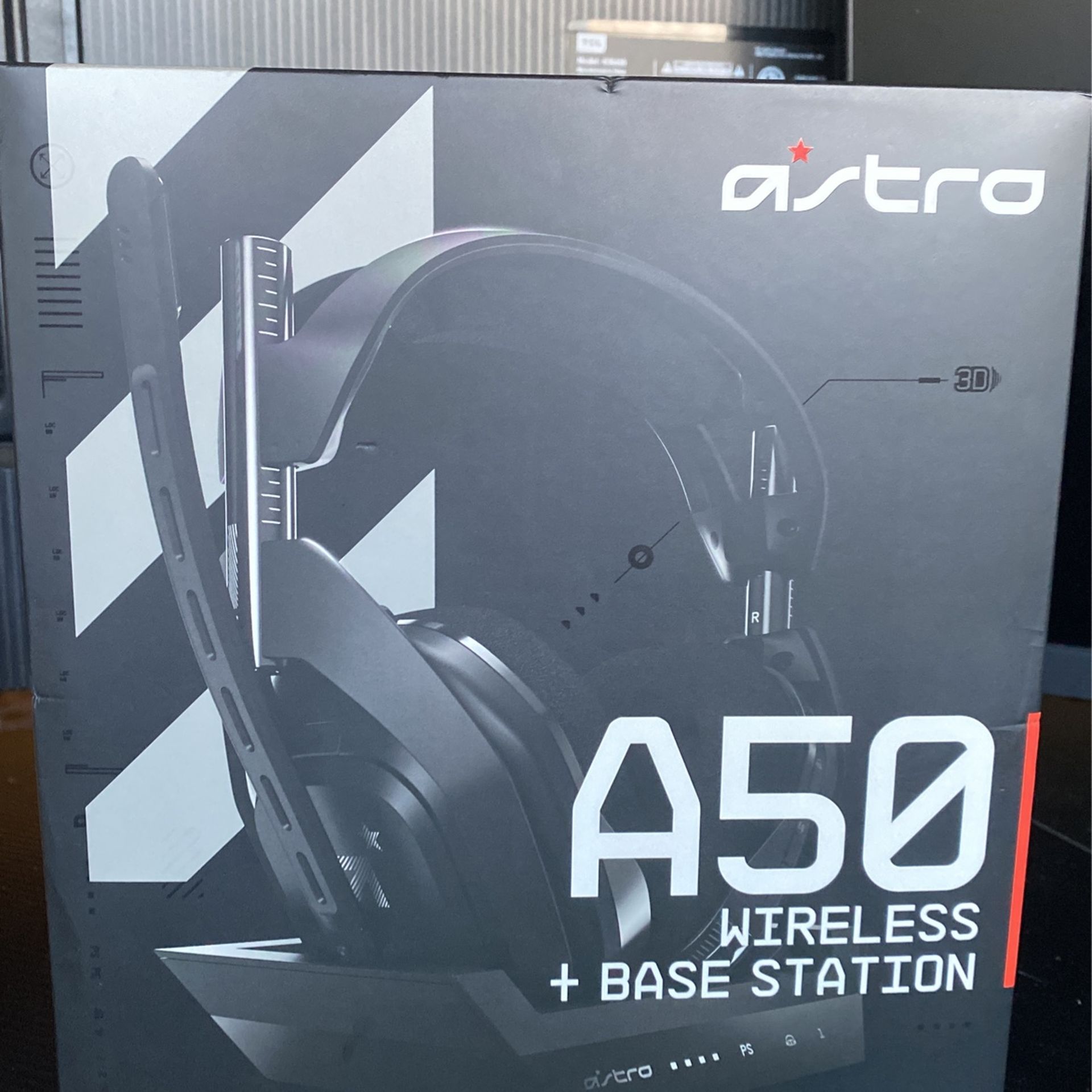 Astros A50 Wireless +base Station PS5,PS4,PC