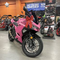 The Pink Kawasaki 400 ninja || cash Or Finance || Low Miles , Mint Condition Bike || Christmas Deal 