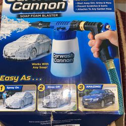 Car Wash Cannon