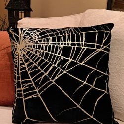Spider Web Pillow