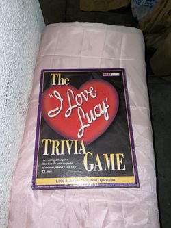 The "I Love Lucy" Trivia Game - EUC - COMPLETE - Talicor - 1998