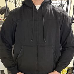 XXL Black Milwaukee Leather Motorcycle Jacket