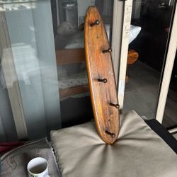 Surf Board Towel Rack 