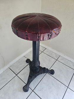 Vintage Iron Stool