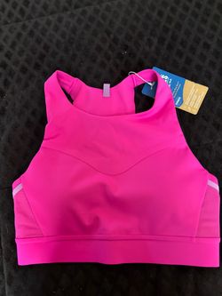 Brooks Run Pro Sports Bra Pink Size 30 DD/E