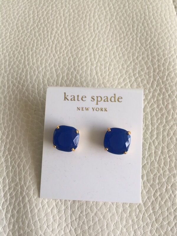 Blue Kate Spade Earrings