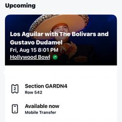 Los Aguilares Hollywood Bowl 